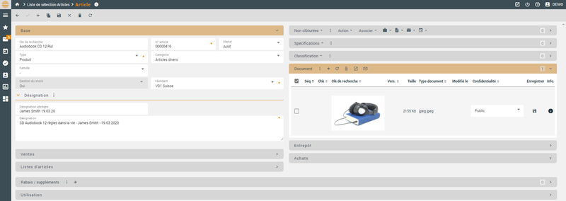 12/21 - La nouvelle version 4.1 d'Actricity - Actricity ERP System