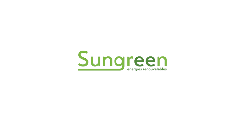 Références Actricity : Logo SunGreen Energies, FR-Mérignac
